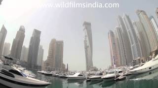 Artificial canal city - Dubai Marina!