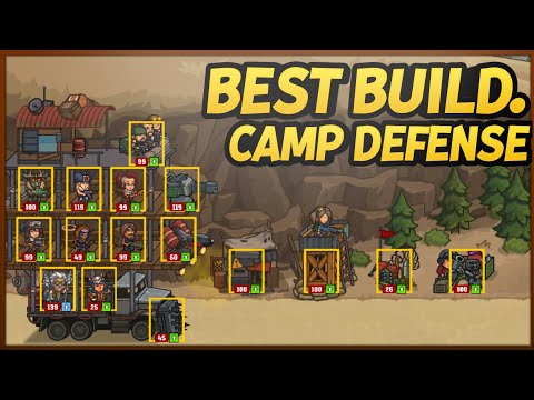 Camp Defence - Best Build And over 100 Level Heroes Farming Diamond