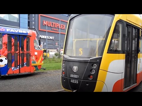 Straßenbahn Odessa - Impressionen Oktober 2019