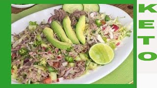 Salpicón  de Pechuga de Pollo  🥗 Salpicón con Carne de Res  🥗 Recetas de Comida #keto