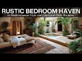 A guide to transform your bedroom into a rustic mediterraneanstyle haven with a courtyard oasis