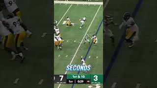 30 seconds left. Perfect