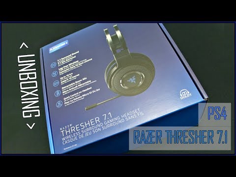 UNBOXING(Q) - RAZER THRESHER 7.1 FOR PS4