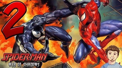 Spider-Man: Web of Shadows Gameplay Walkthrough - PART 2 - First Venom Boss Fight!