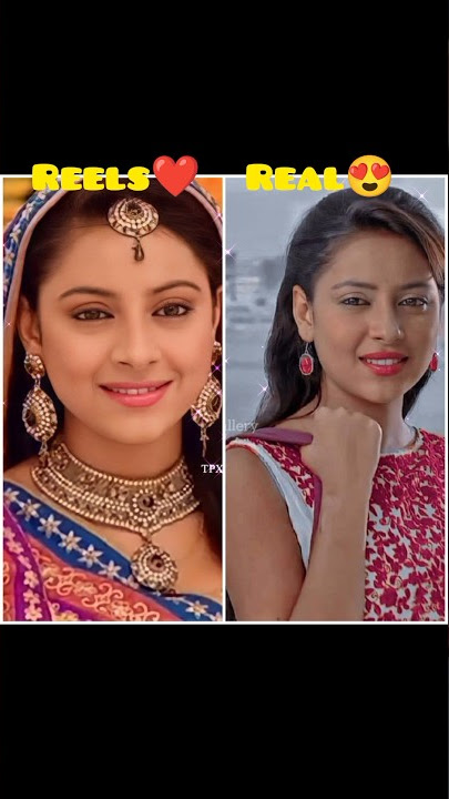 balika vadhu serial reel Vs real life 💖😍🤩#viral #actress #balikavadhu #shorts