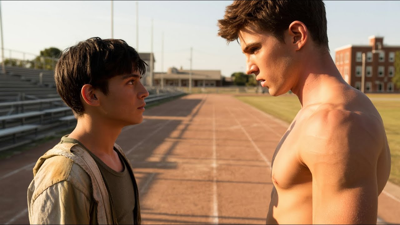 THE ORPHAN BOY AND THE FAMOUS ATHLETE WHO SWORE THEY HATED EACH OTHER BUT FOUND THEMSELVES FALLING