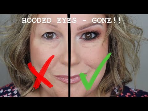 HOW TO SMOKEY EYE TUTORIAL FOR VERY HOODED WRINKLY DROOPY DOWNTURNED ...