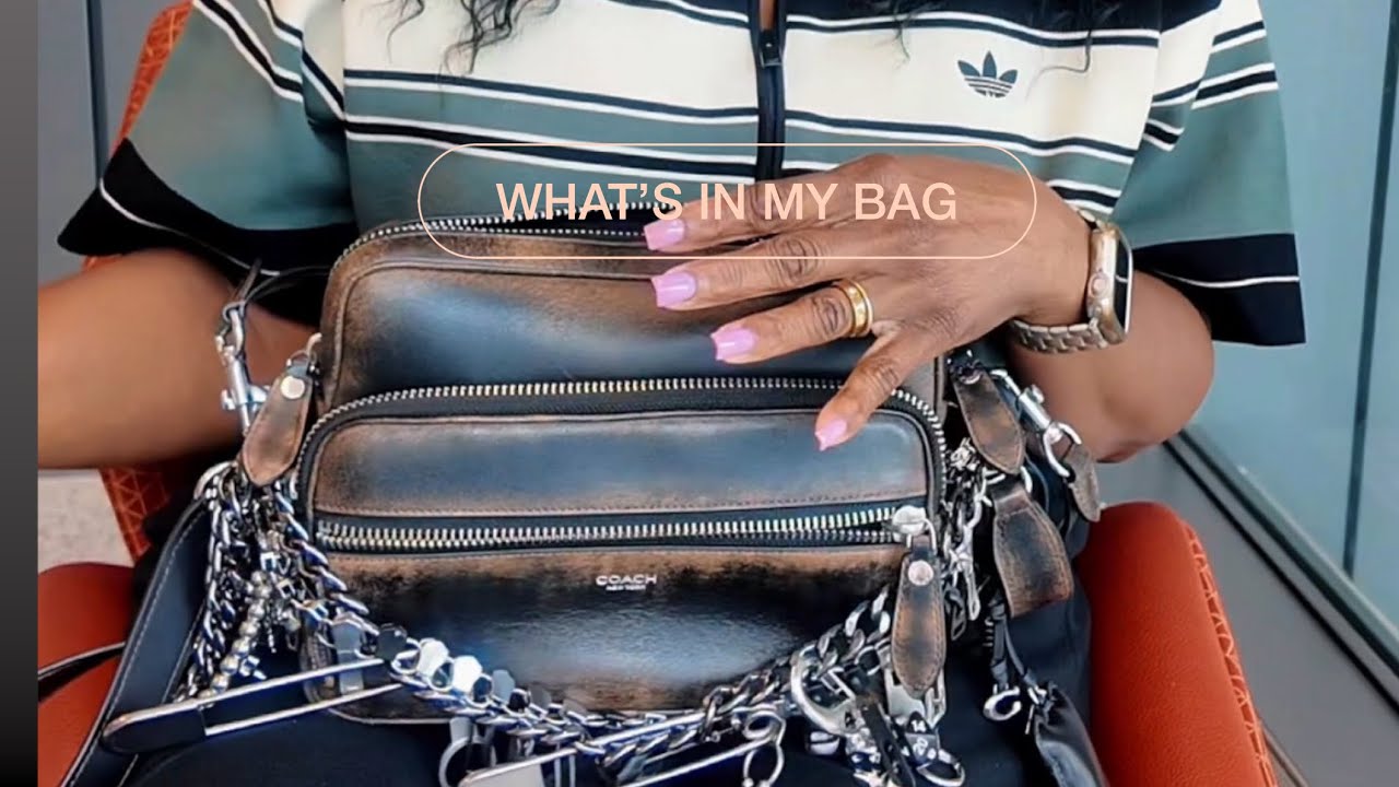 What's In My Bag | Coach Dakota ~ Loved Leather - YouTube