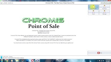 #001 - Chromis Free POS Point of Sale Tutorial - How to edit / add password for each account