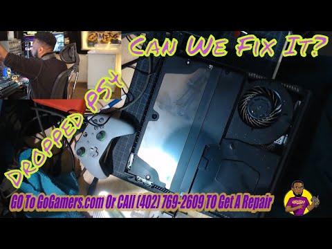 Dropped PS4 PRO Can We Fix It? (No Signal HDMI Port Repair Fix)