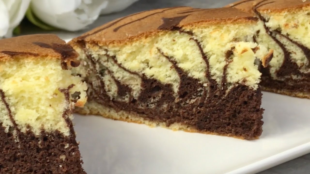 Kuchen mit Muster! Wunderbarer und herrlich flauschiger Sponge Kuchen - Rezept # 41
