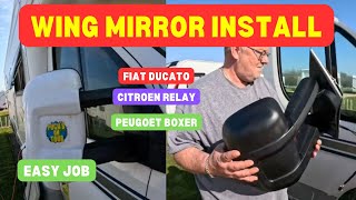 Fiat Ducato Wing Mirror Replacement – Easy DIY Guide!