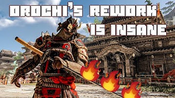This Orochi Rework is INSANE | Testing Ground Orochi Duels | For Honor
