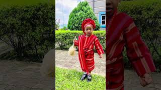 Unity In Diversity,My Babies Representing Yoruba And Tiv Group