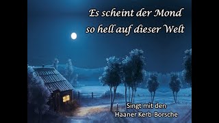 Es scheint der Mond so hell - Haaner Kerb-Borsche