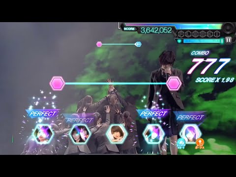 【ユニエア】二人セゾン(赤)master All perfectフルコンボ【AP】