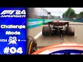 BATTLING WITH THE MERCEDES! F1 Manager 24 Challenge Mode | Part 4