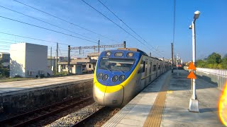 台鐵3231次EMU800區間車 南靖進站 東芝IGBT-VVVF【附送魚尾鈑】