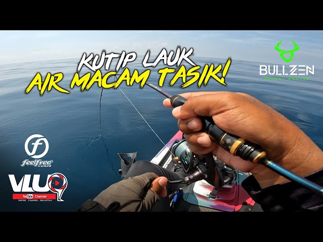 Kutip LAUK di saat AIR LAUT LINANG - #VLUQ465 - Kayak Fishing Malaysia class=