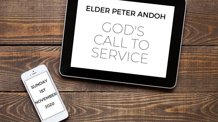 MRBC | God's call to service | Elder Peter Andoh |...