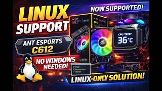 Linux Support for Ant Esports C612 Display | No Windows Needed #antesportsc612linux