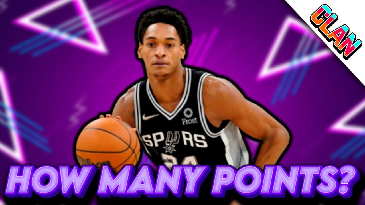 How Many PPG Will Devin Vassell Average!? YouTube