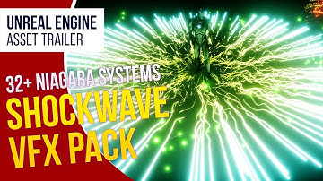 UE5 l 32+ Shockwave VFX Pack l Unreal Engine 5 (Trailer)