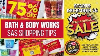 Bath & Body Works SAS Last Minute SHOPPING TIPS + Christmas Cards!