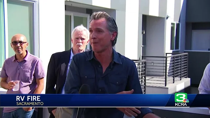 Gov. Newsom announces funding for homeless shelters