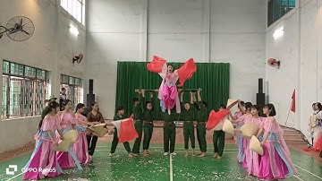 Múa: Hòa bình vọng tiếng bước chân con - Lớp 7A2 - Trường THCS Hoàn Sơn 