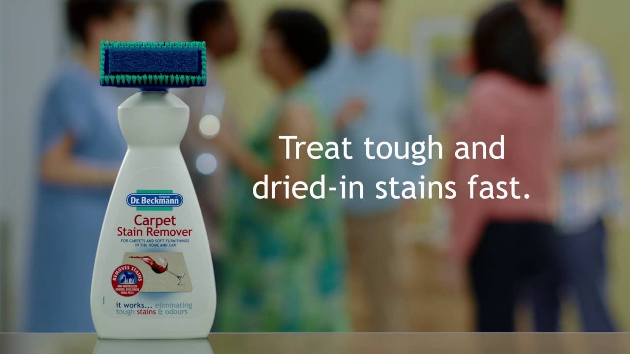 Dr.Beckmann Carpet Stain Remover With Brush & Oxi Action