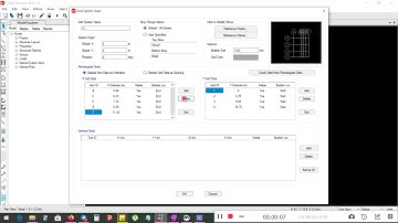 show/hide and modify grid line in Etabs