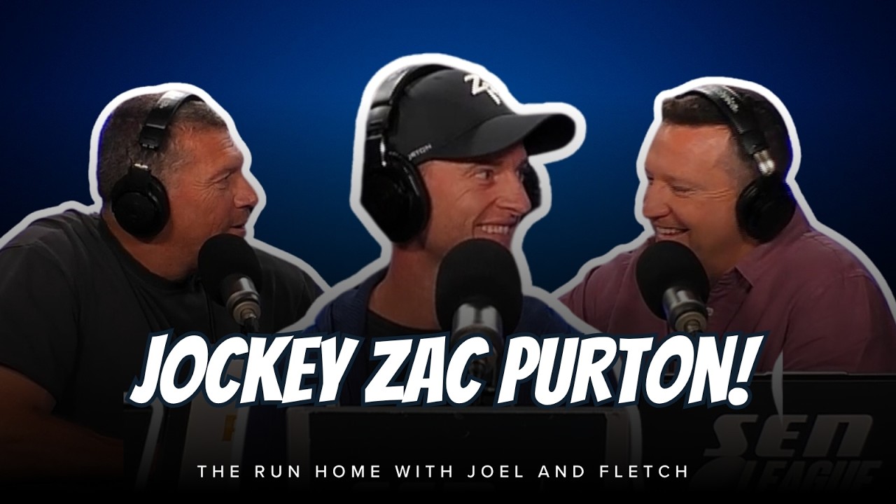 Champion Jockey Zac Purton On The Run Home!