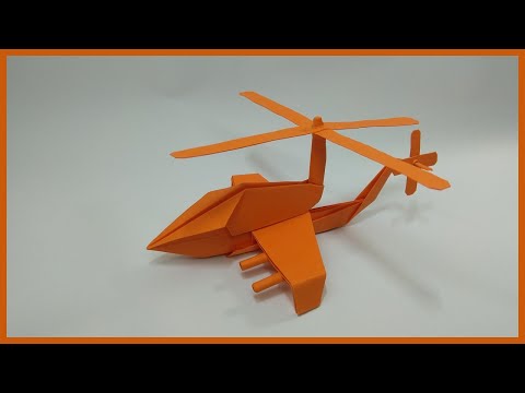 Video: Cách Làm Một Chiếc Máy Bay Trực Thăng Origami