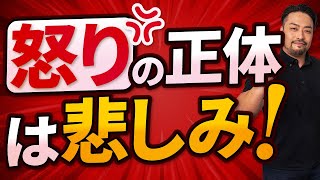 【イライラ激減】怒りの底に隠れた悲しみと向き合うことが真のアンガーマネジメントです！怒りを抑圧すると心が壊れてしまう理由。