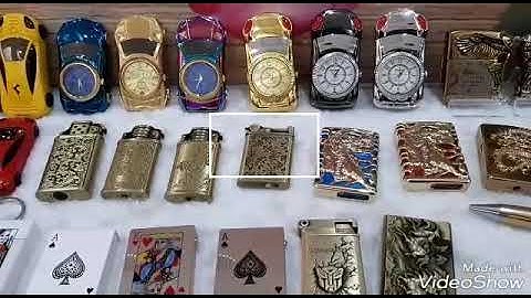 Bật lửa kim đồng hồ- quẹt gas- quẹt điện- quẹt lá bài- quẹt xe hơi - mã đáo thành công- bl cây viết