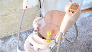 Что нужна покупать новорожденному?Обзор качели Graco.Детские качели.