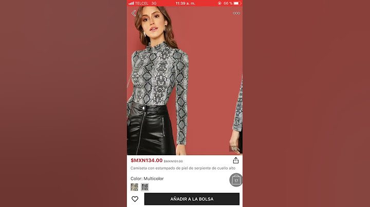 Camisa ajustada animal print