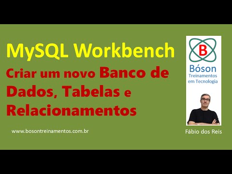 mysql workbench criar novo banco de dados e tabelas