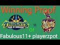 Cpl 2018TKR vs BTFabulous11playerzpotBallebaaziFanfightMy Cpl 2018TKR vs BTFabulous11playerzpotBallebaaziFanfightMy