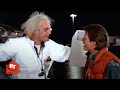 Back to the Future (1985) - The DeLorean Scene | Movieclips