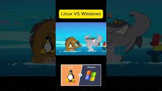Linux VS Windows #windows #linux #shortvideo #shorts