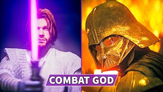 Star Wars Jedi Survivor - Combat God Vs All Main Bosses + Ending (GRANDMASTER / NO DAMAGE)