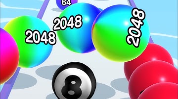 BALL RUN 2048 🎱💕- All Levels Gameplay Walkthrough Android, iOS v.7