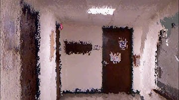 Map generated from 3d point cloud