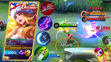 NEW CRITICAL HACK BUILD?!!😳 | TOP 1 GLOBAL FREYA | FREYA BEST BUILD 2022 | MUST WATCH | MLBB✓