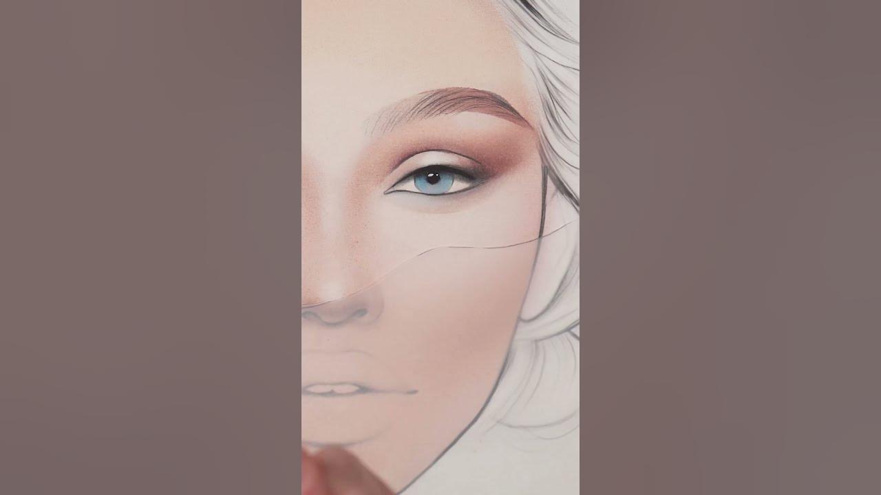 Easy Face Chart Tutorial for beginners Face Chart Makeup eyebrows facechart YouTube