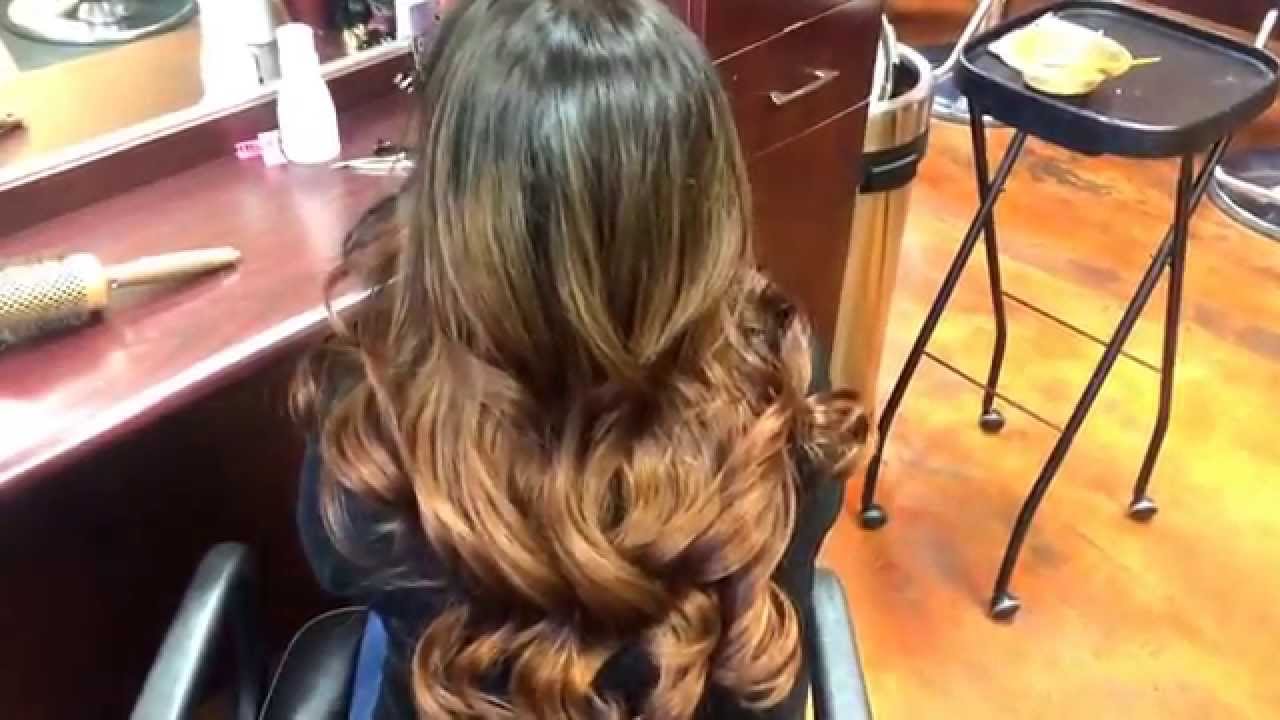 How To Get Rid Of Black Hair Caramel Brown Ombre Balayage