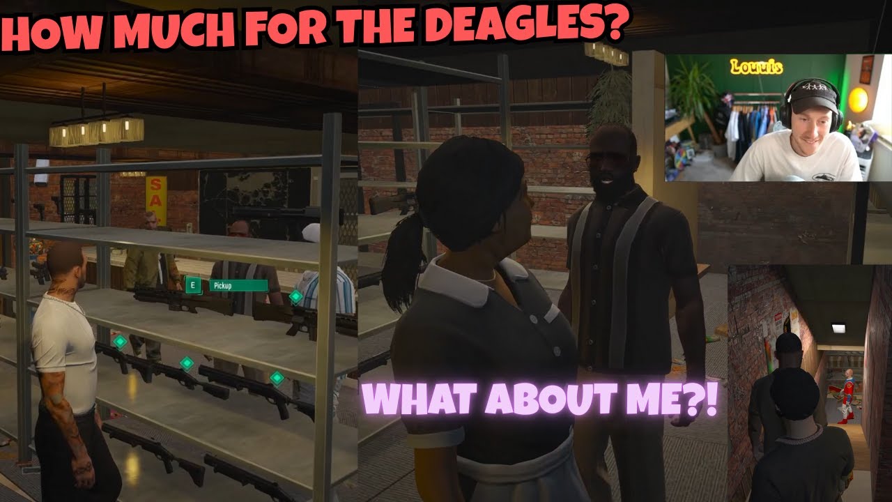 Ломбард 4Head сбивает цены на Deagle от Manor, и SK делает то же самое | NOPIXEL 4.0 GTA RP