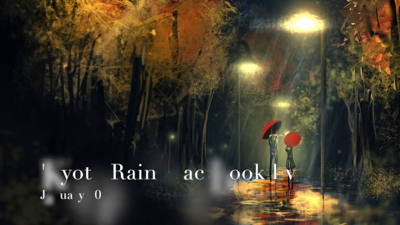 'Kyoto Rain' Japanese Anime style piano - YouTube